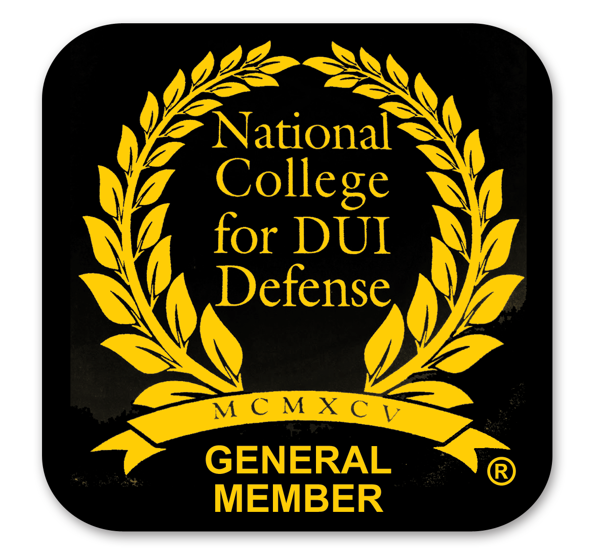 DUI Lawyer National College for DUI Defense Badge