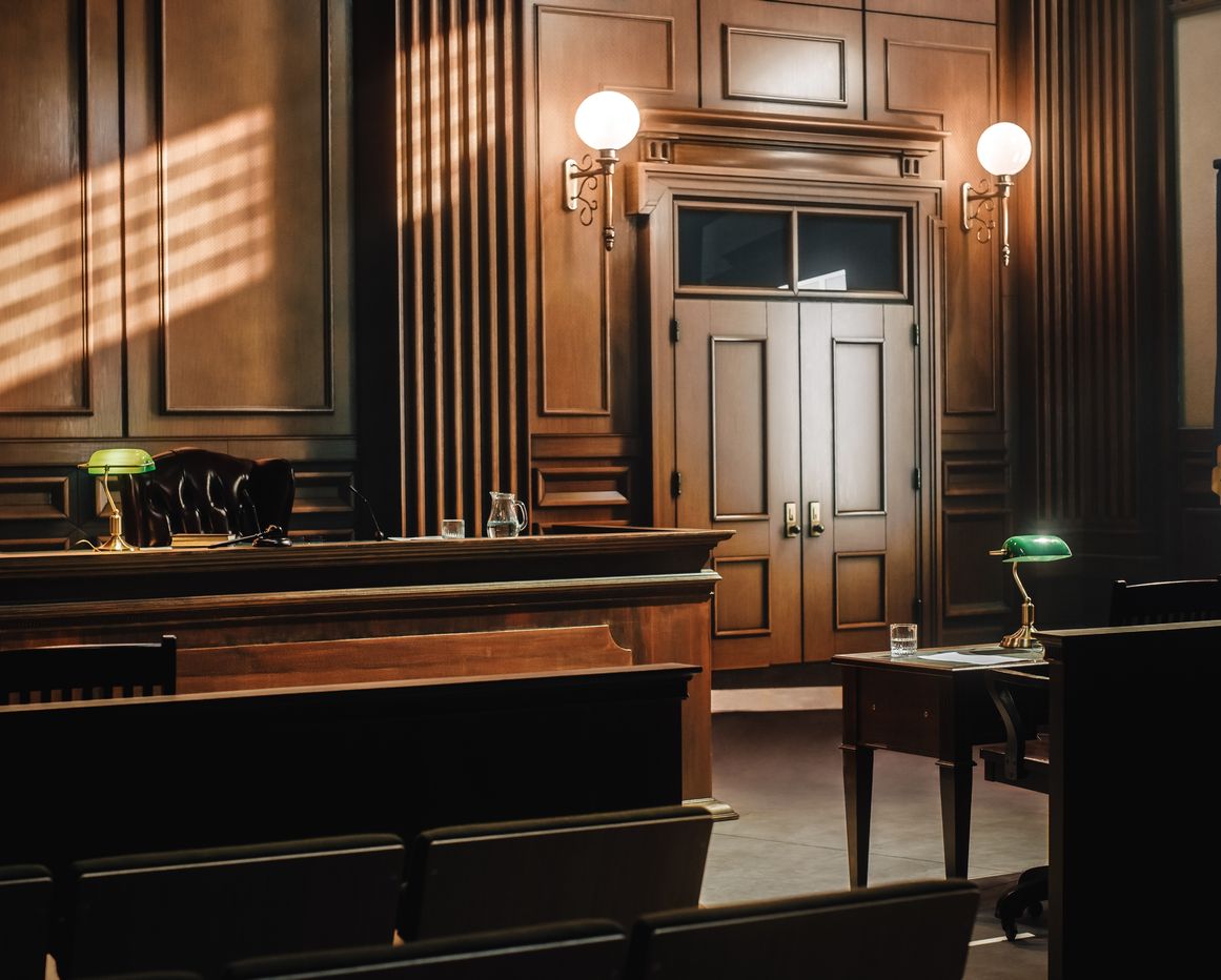 Courtroom interior 